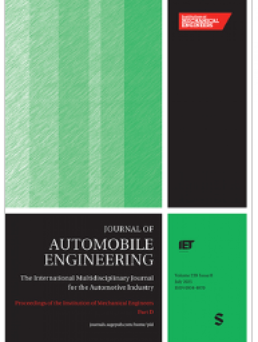 Journal of Automobile Engineering, 2025